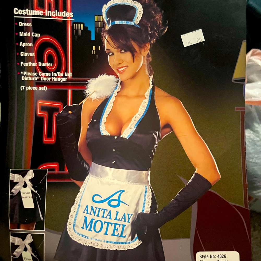 DreamGirl 4026 Anita Lay Hotel maid costume. Various sizes, PM your request.